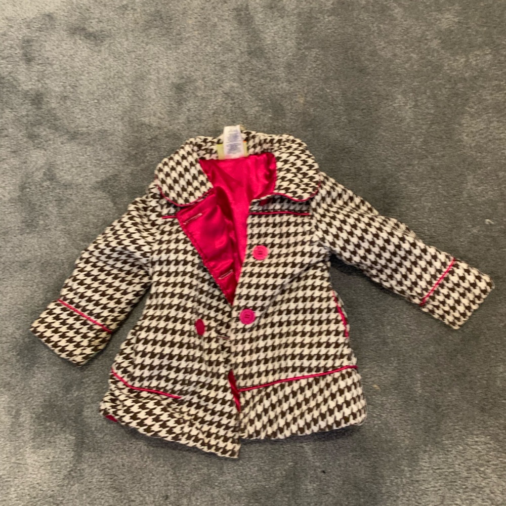 Toddler plaid jacket
